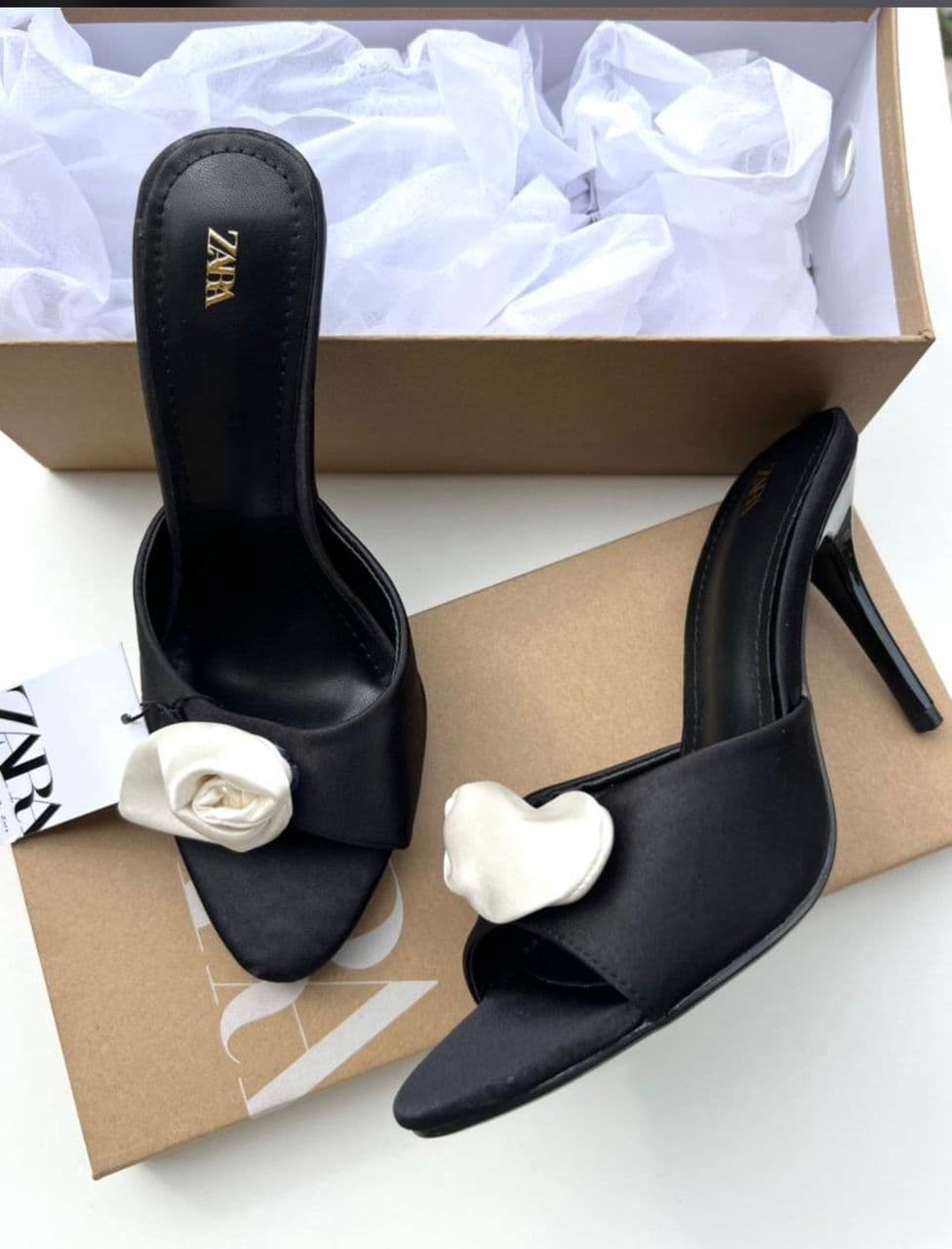 Black heel