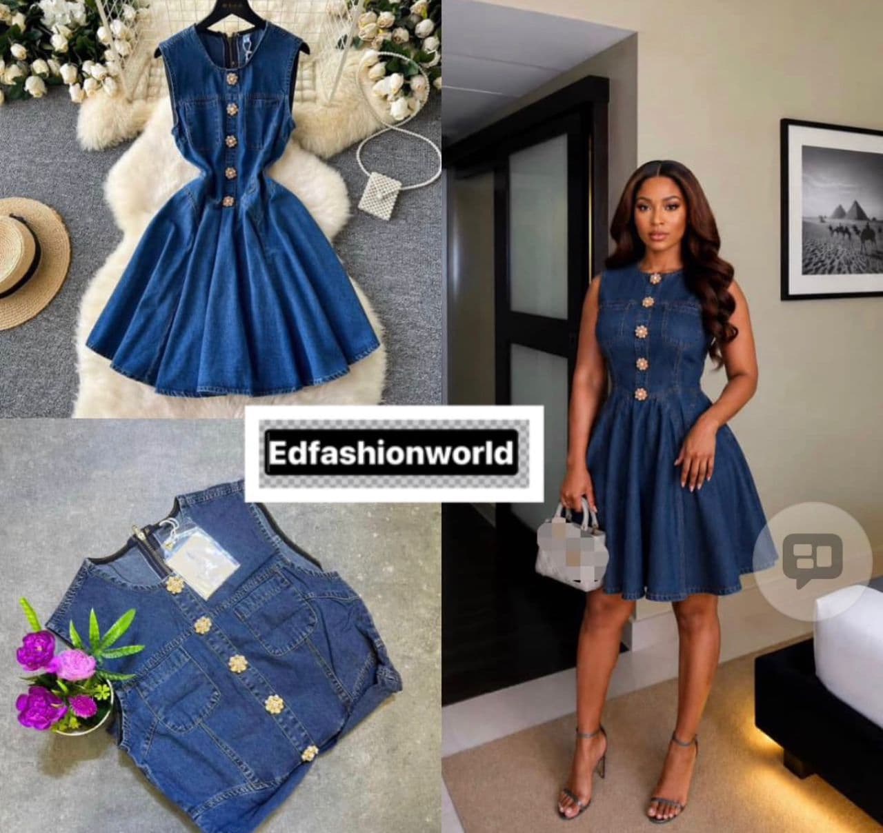 Ladies Jeans Dress