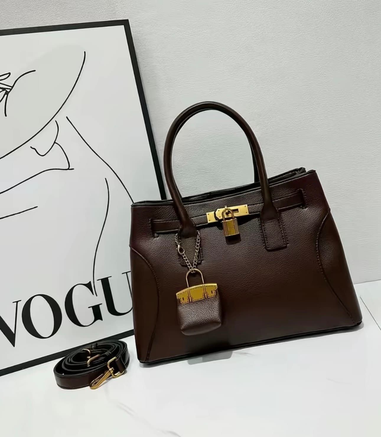 Signature top Handle Bag