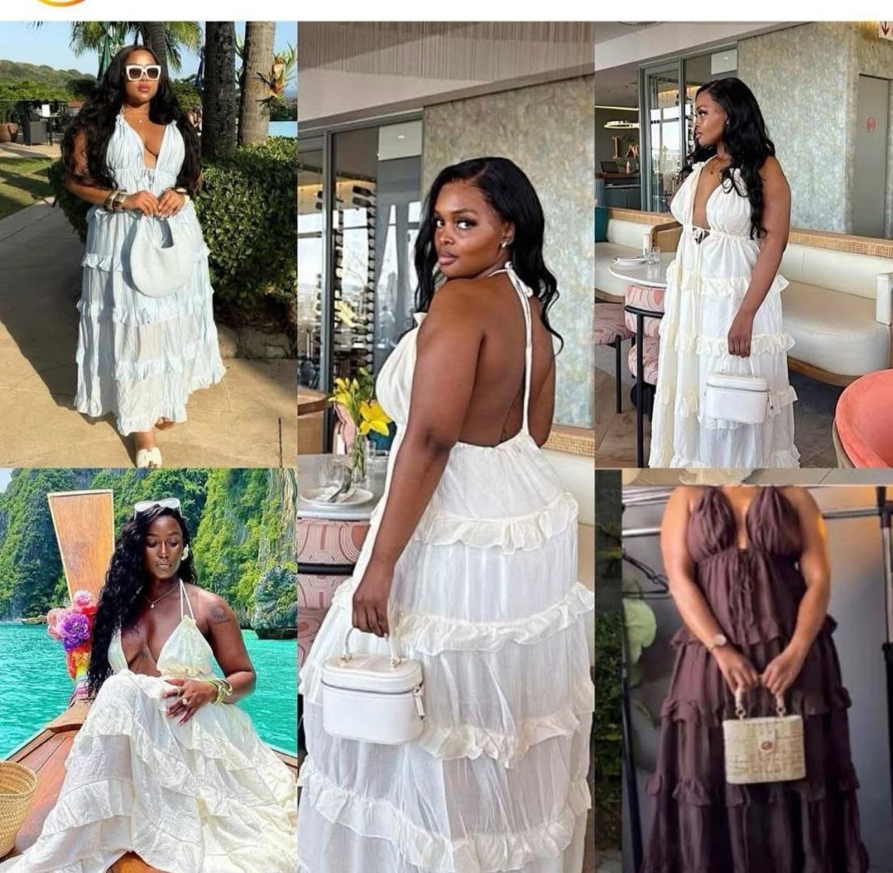 Tiered Ruffle maxi Dress