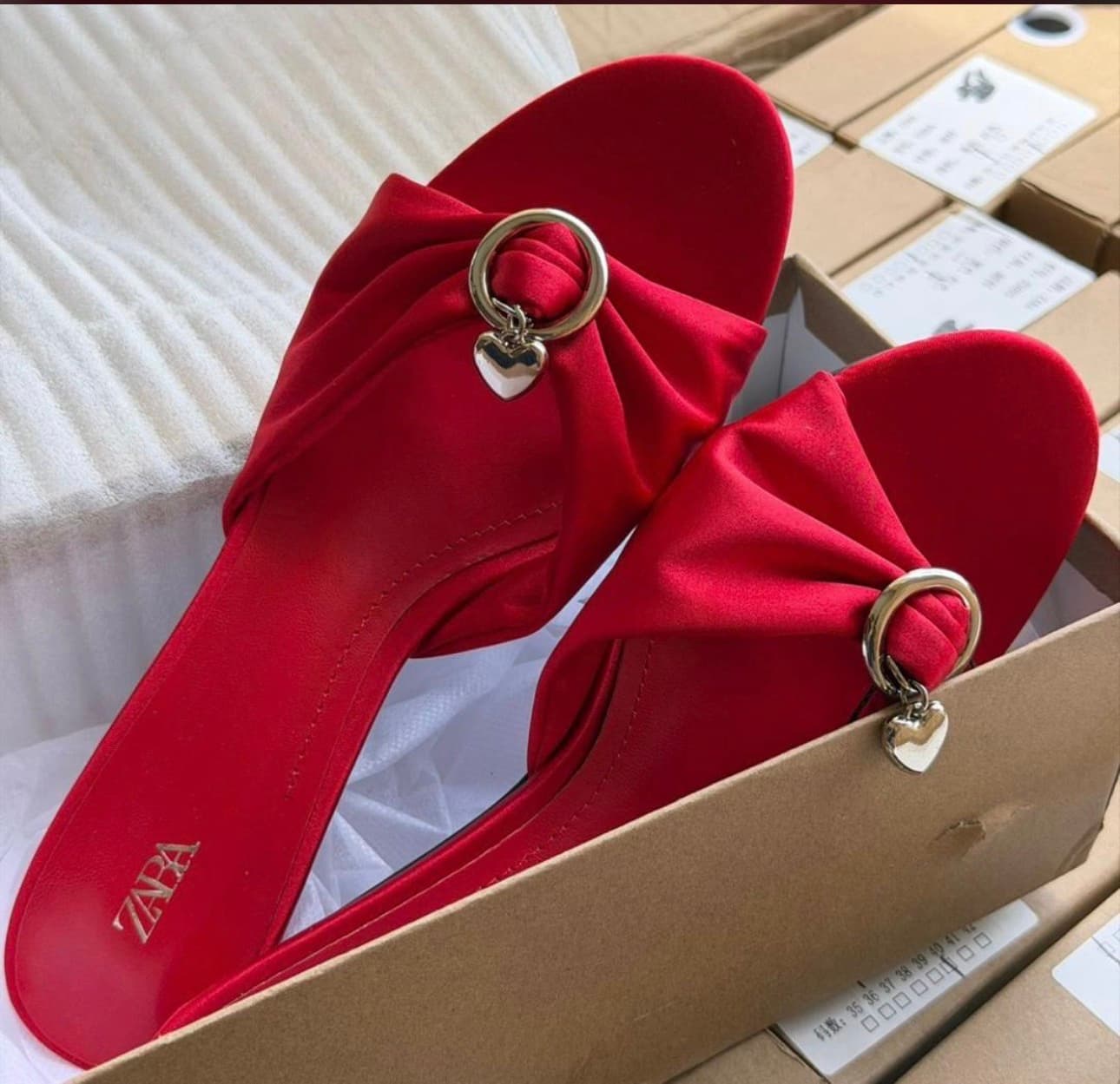 Now Charm slides sandals