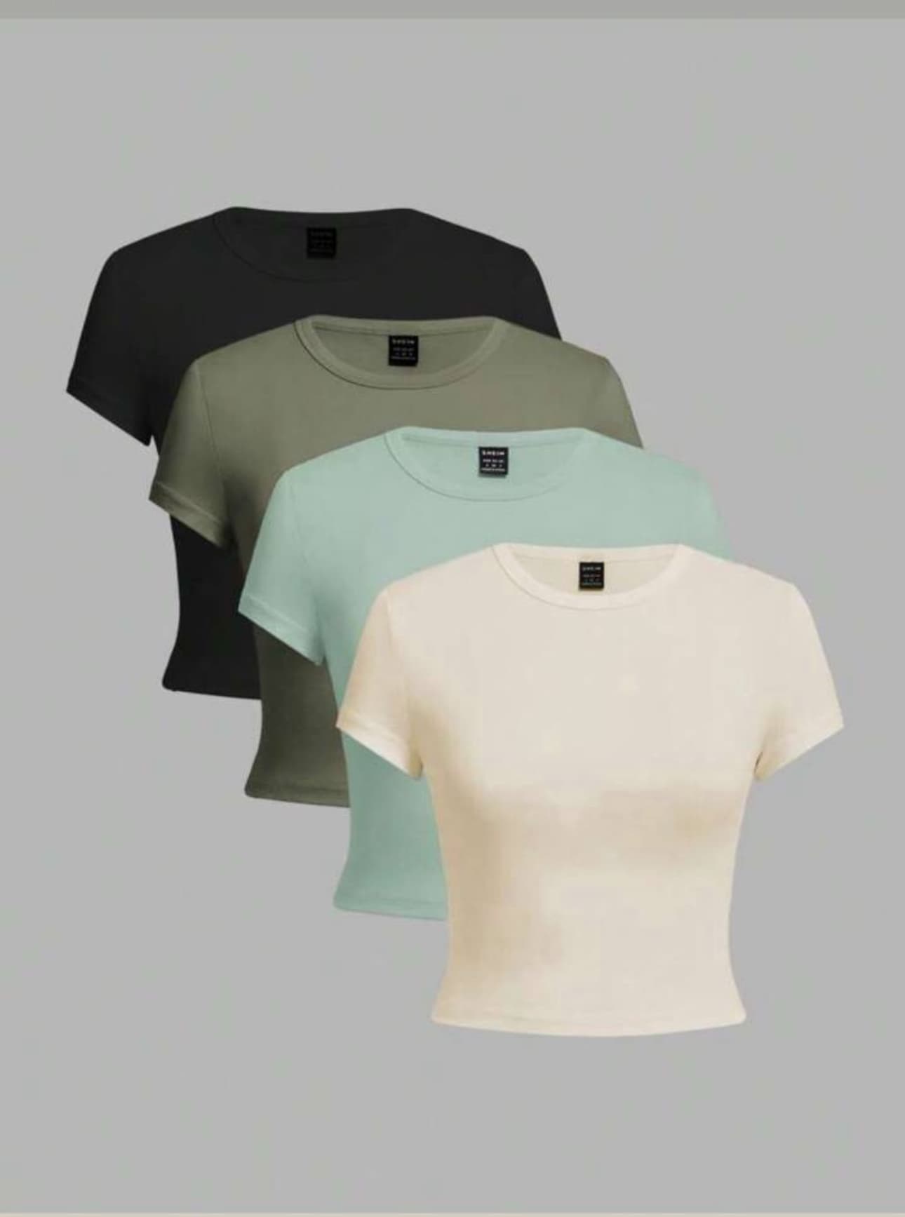 Essential cotton crop tops