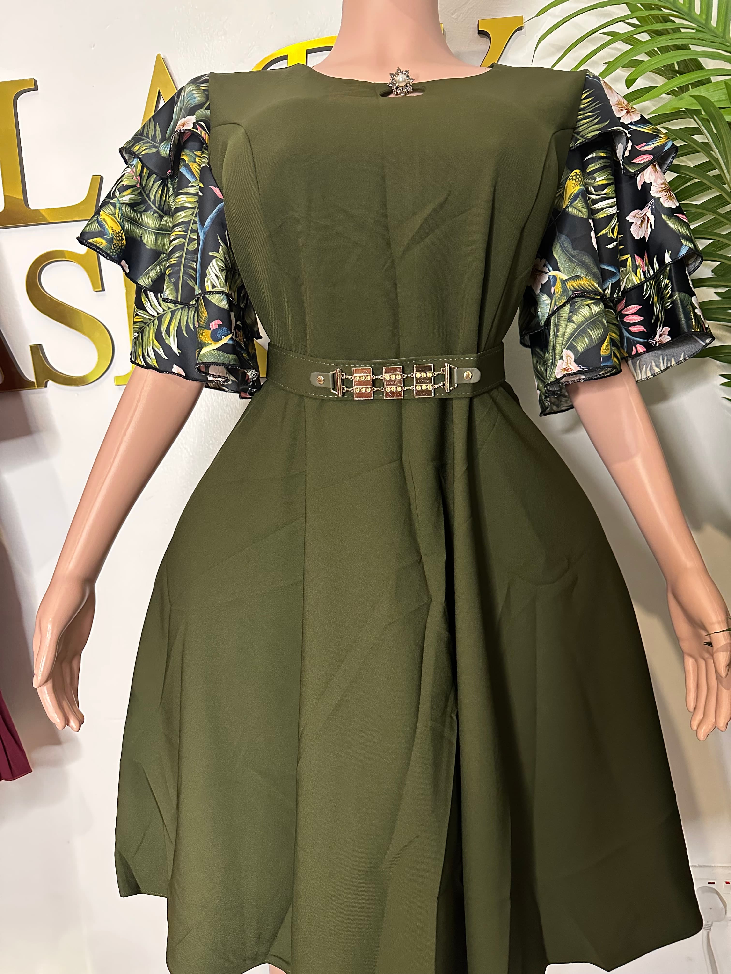 Belted office and everyday wear