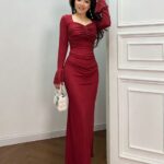 Dinner straight dress