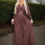 Straight dinner dress